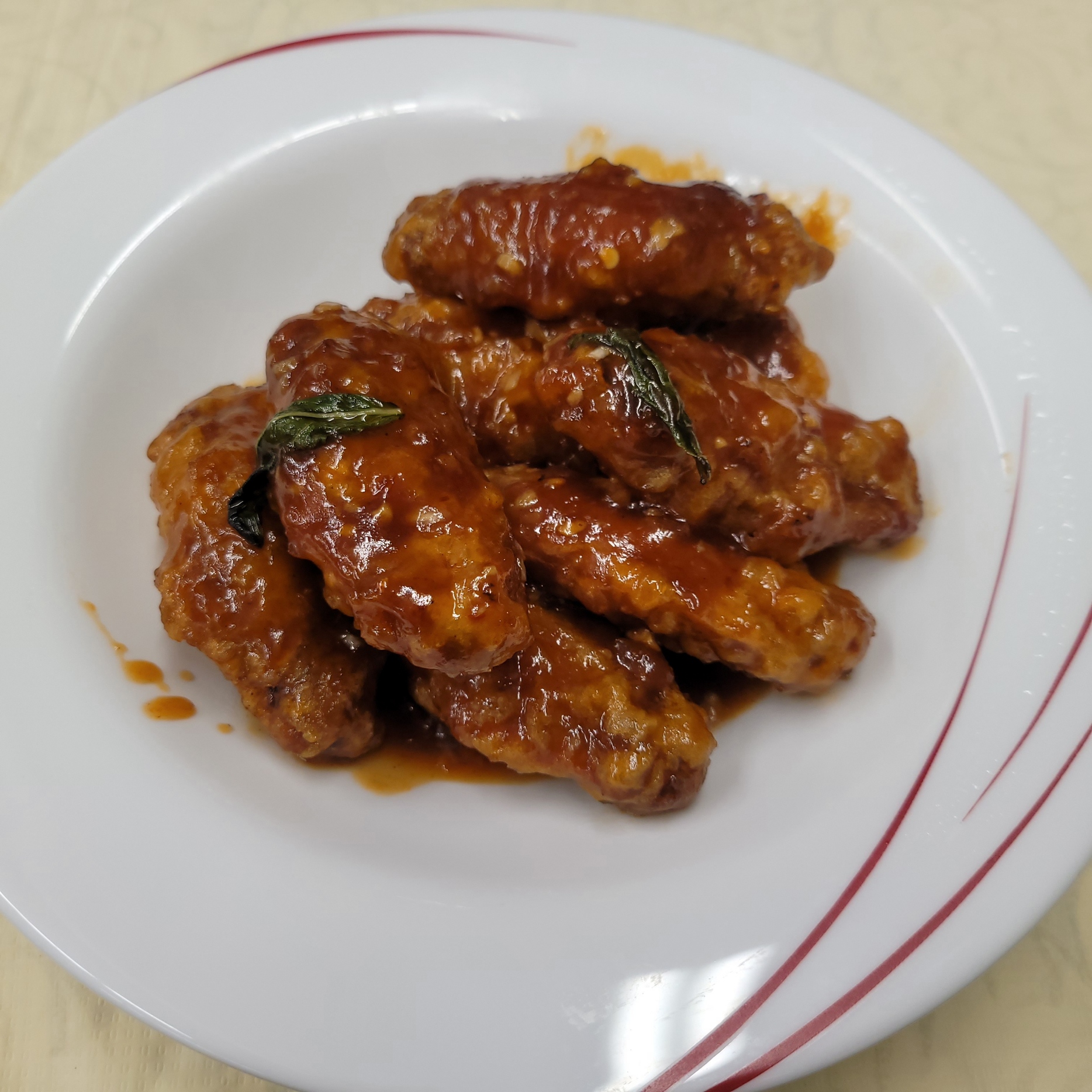 Dry Fried Chicken Wings