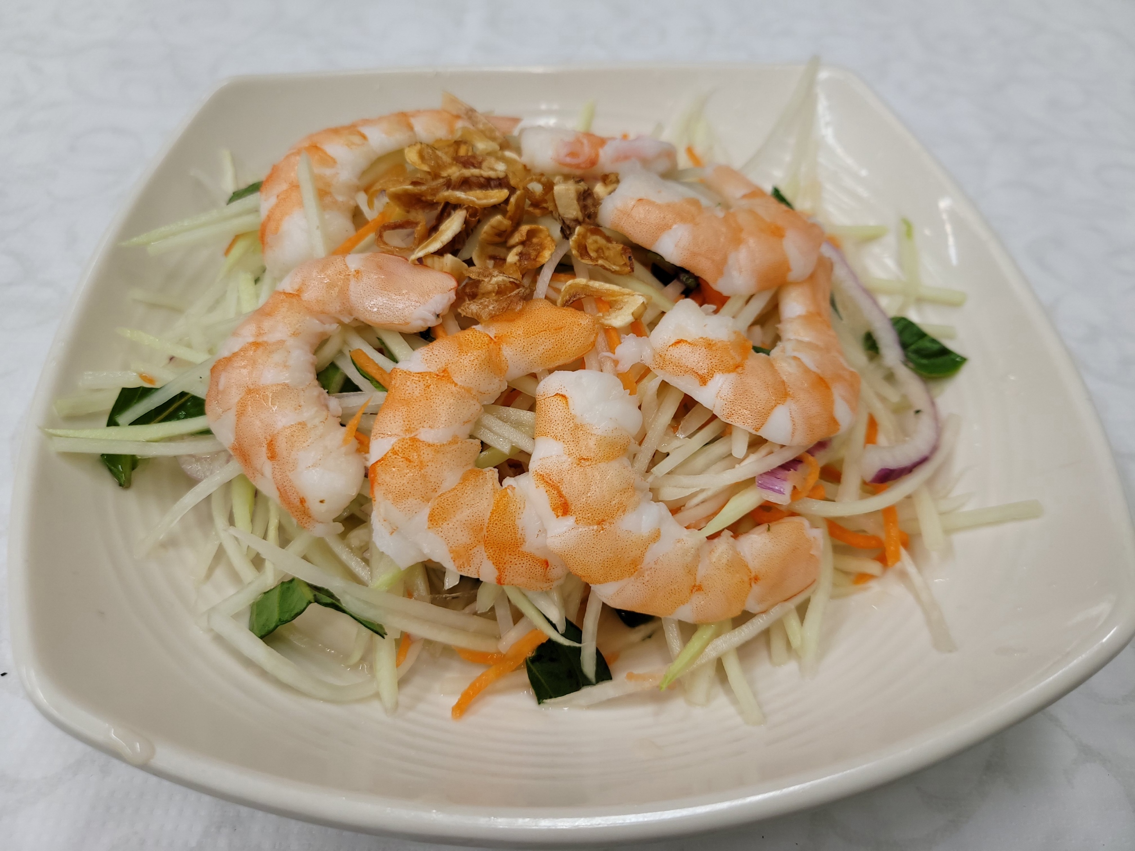 Shrimp Papaya Salad