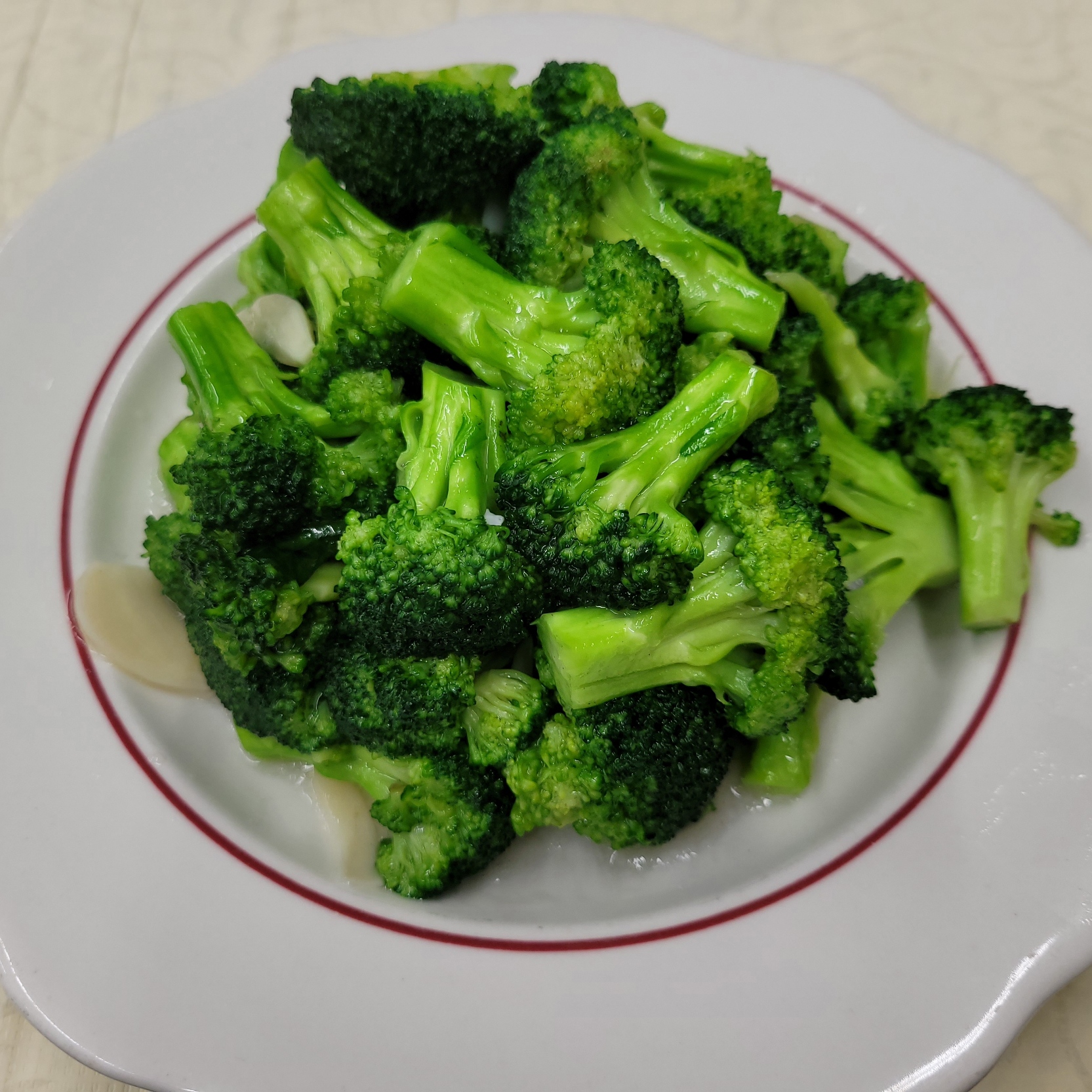 Stir Fry Garlic Broccoli