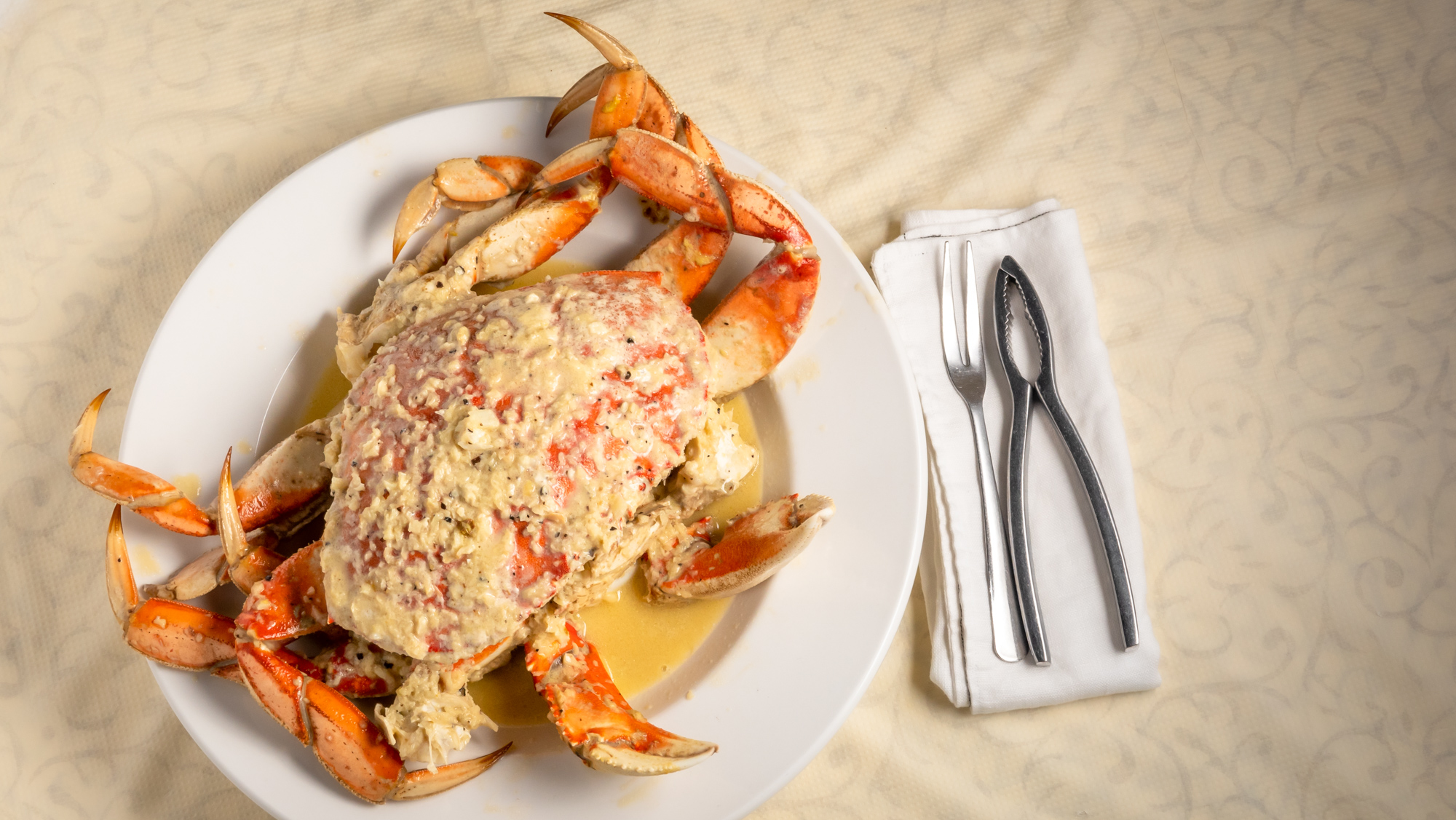 roasted crab